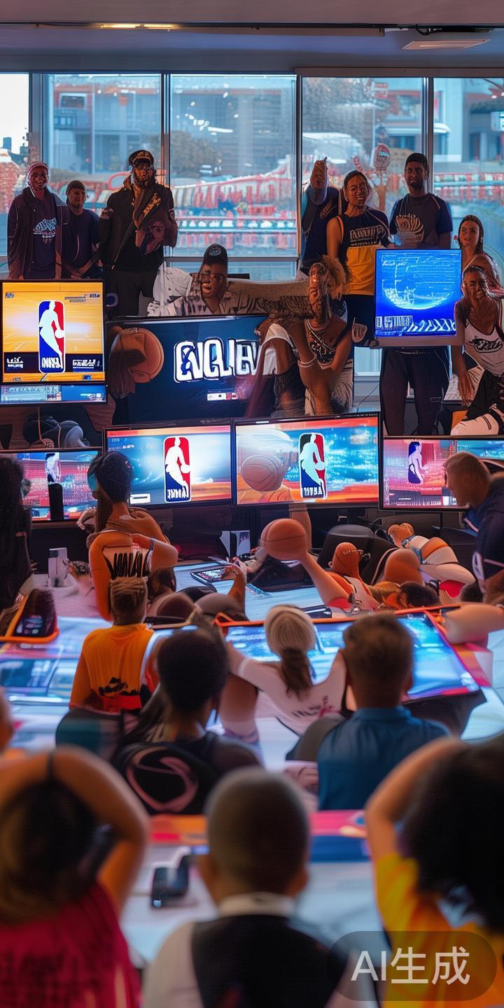以往，观看NBA比赛常常受到时间限制或网络不稳定的